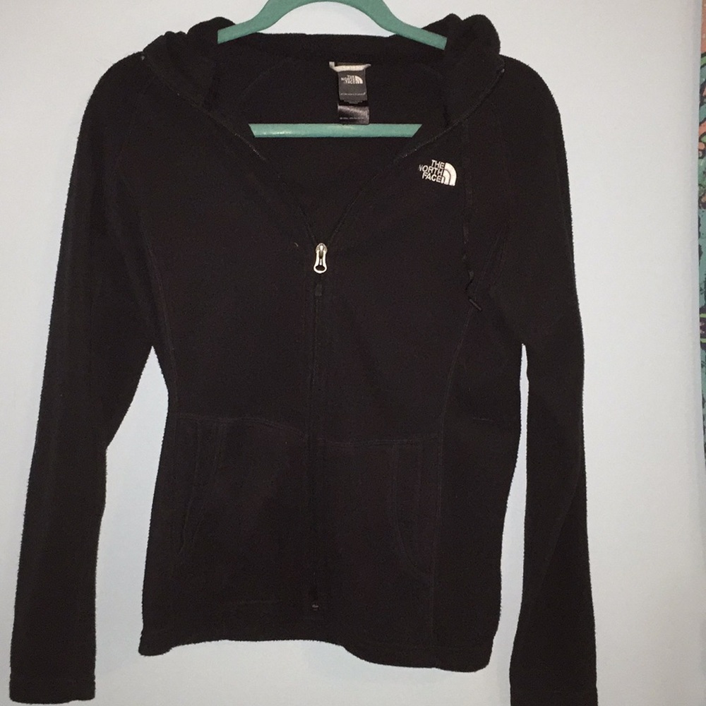 Hooded Northface Zip-Up